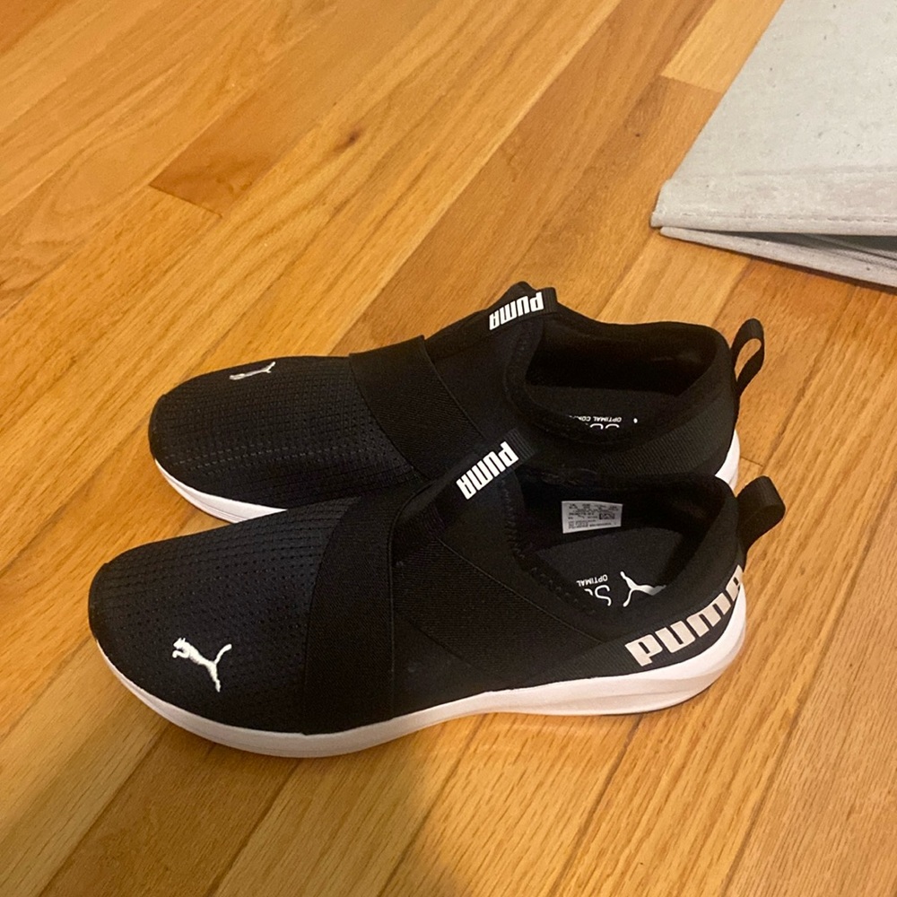 Puma slip on sneakers